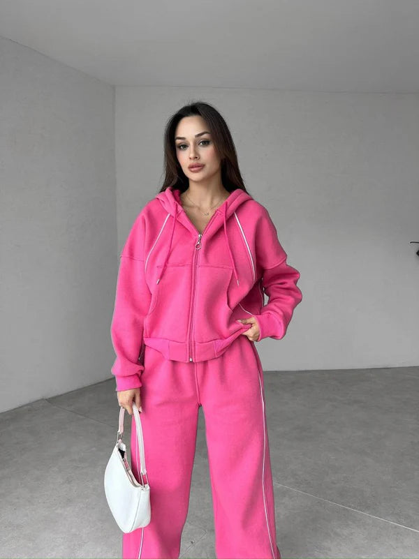 Cotton tunic (hoodie + pants)