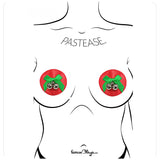 Christmas Egypt Pretty Red Nipple Cover with Bells