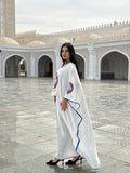 Free size women's Turkish linen abaya