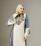 Turkish linen women's abaya