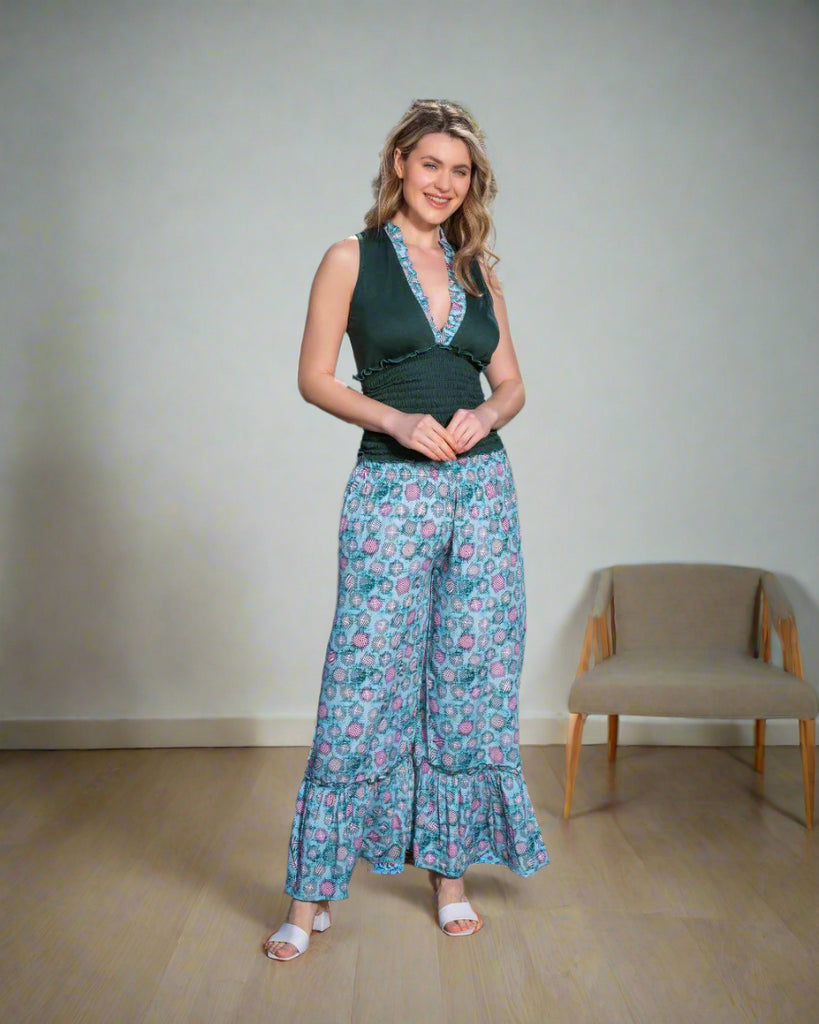 Pajama material: T-shirt Pants: Viscose