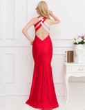 Classic Crisscross Dream Evening Gown