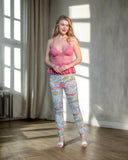 Soft pajamas with an attractive feminine design