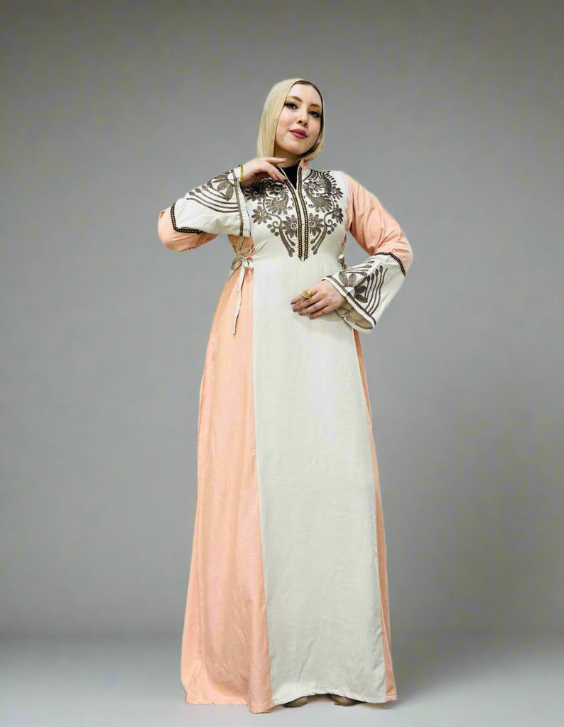 Turkish linen women's abaya