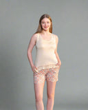 Women's pajamas T-shirt: cotton Bio-shorts: pure cotton