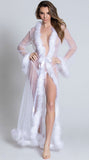 Queen Robe Egypt Perspective Sheer Sleepwear