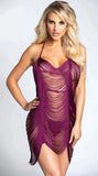 Plus Size Tassel Hollow Sexy Beach Babydoll