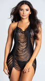 Plus Size Tassel Hollow Sexy Beach Babydoll