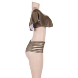 New Off Shoulder Bikini High Waist Swimwear