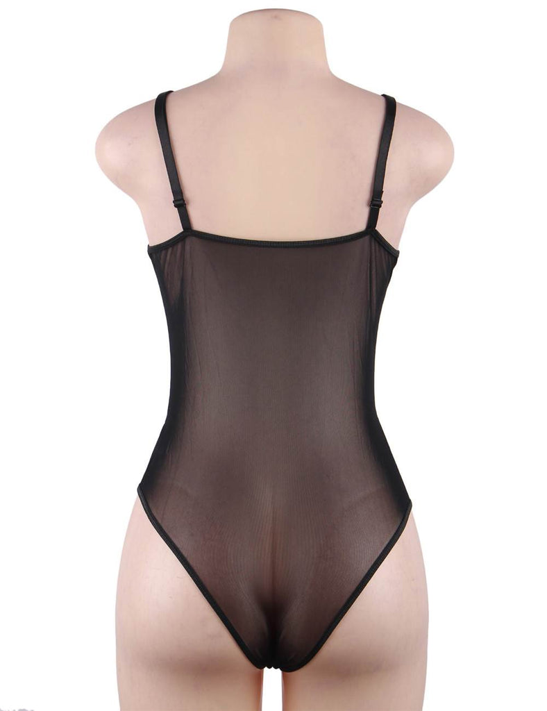 Lace High Quality Eyelash Lace Splice Sexy Egypt Bodysuit