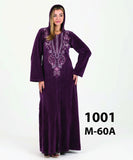 Elegant winter abaya