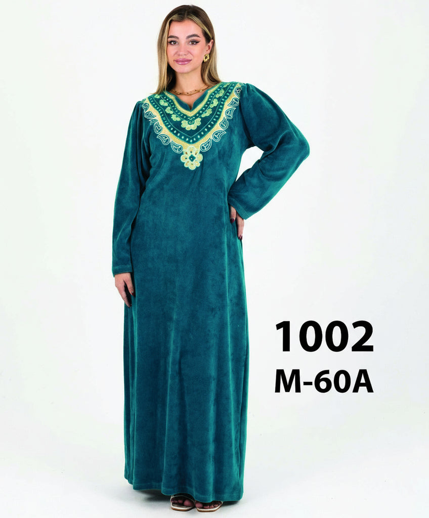 Winter velvet abaya