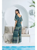 Gizzey Geometric Patterned Women’s Jumpsuit
