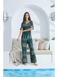 Gizzey Geometric Patterned Women’s Jumpsuit