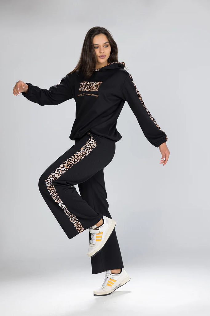LEOPARD STRIPE TRACKSUIT