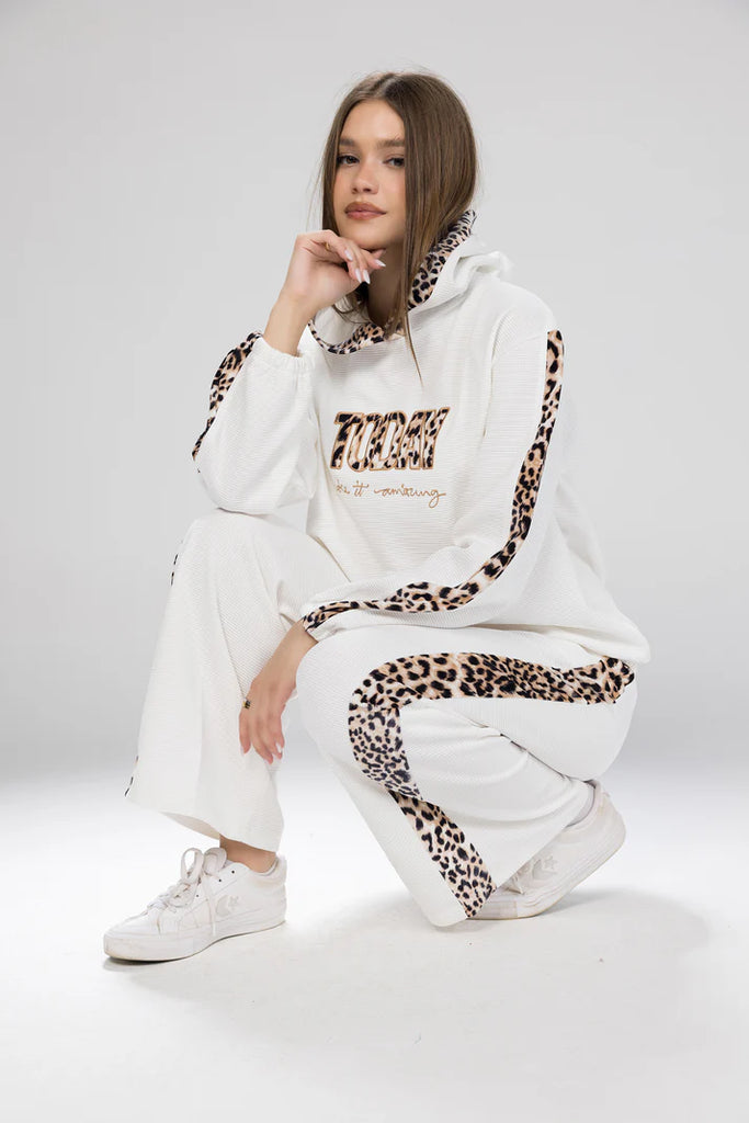 LEOPARD STRIPE TRACKSUIT