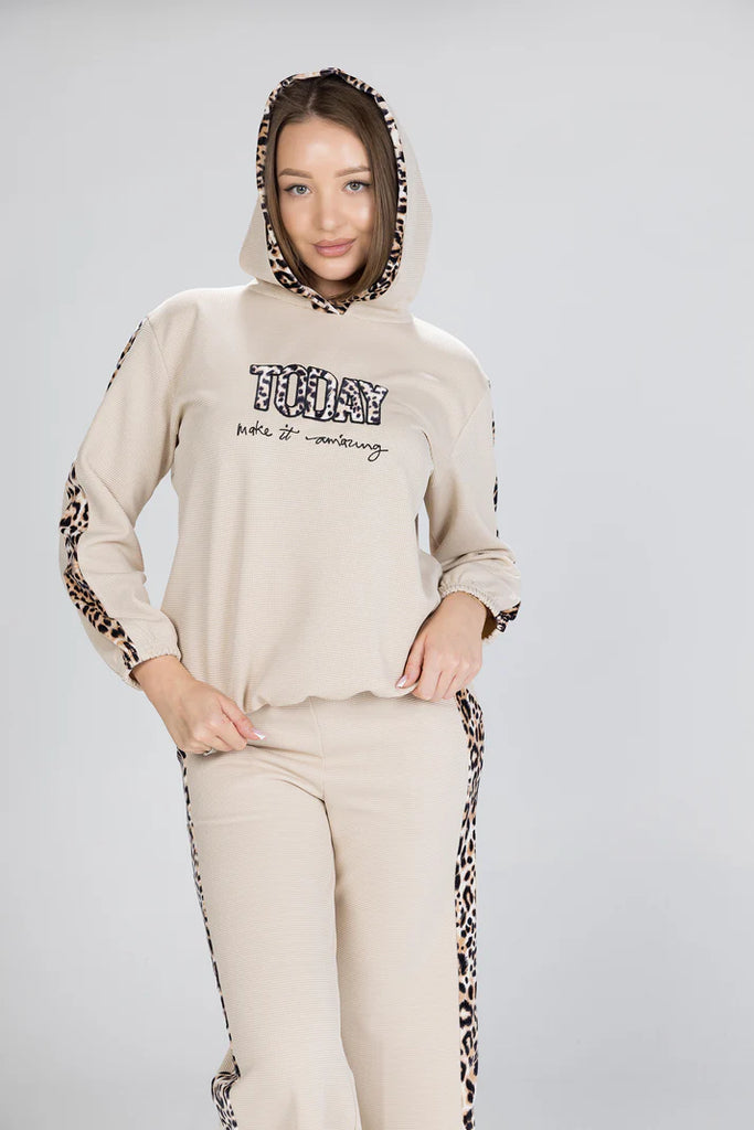 LEOPARD STRIPE TRACKSUIT