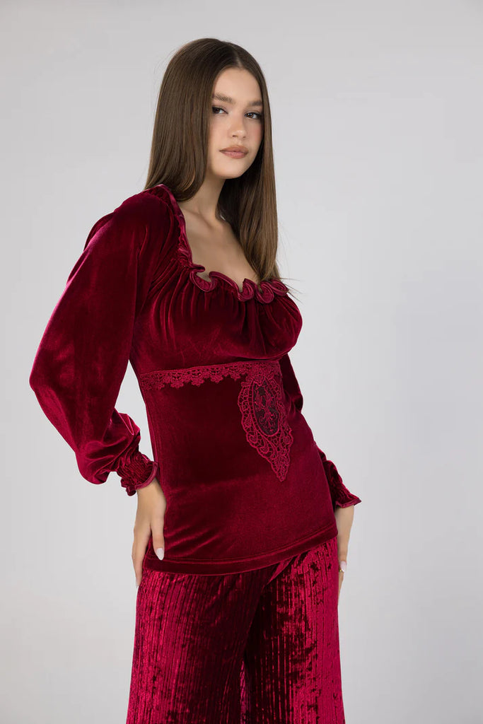 MONO VELOUR PAJAMAS