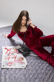 MONO VELOUR PAJAMAS