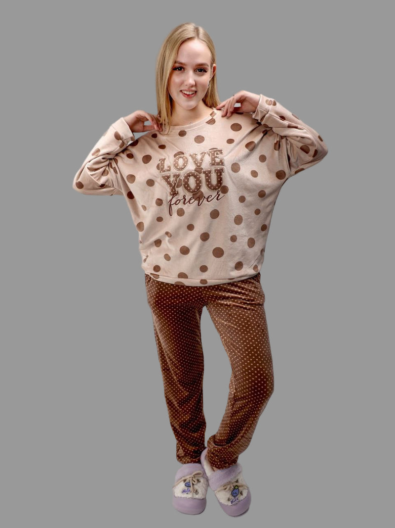 Women's winter pajamas