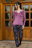 Women's pajamas, velvet material