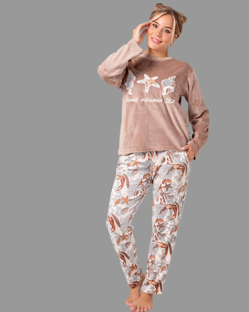 Women's winter pajamas