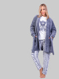 Women's 3-piece winter pajamas