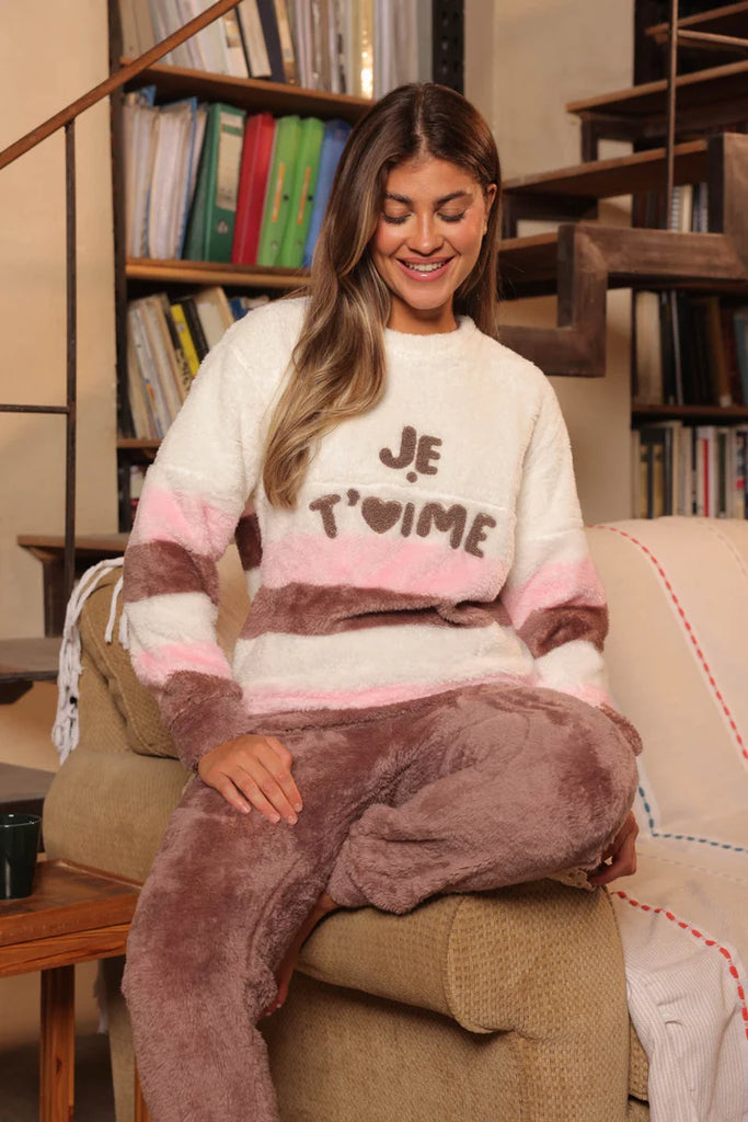 Polar Pajama Set "JE T’AIME"