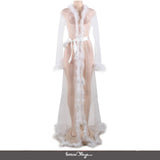 Queen Egypt Robe Perspective Sheer Sleepwear