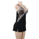 Lace Decoration Nightdress V-neck Modal Sleepwear Egypt with G String