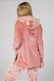 SCARF TEDDY HOODED PJS