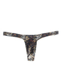 Green & Black & Leopard  & White & Tiger Snakeskin Pattern Sexy Men's Thong