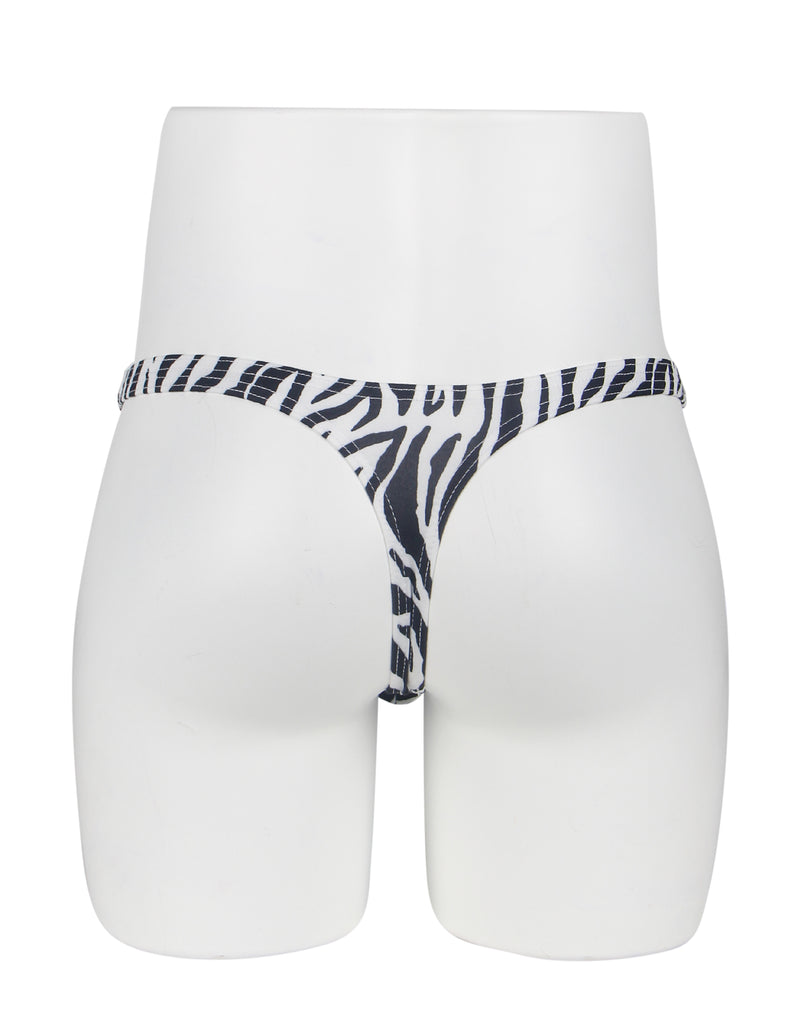 Green & Black & Leopard  & White & Tiger Snakeskin Pattern Sexy Men's Thong