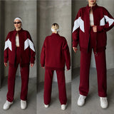 Women's cotton trousers (hoodie + pants)