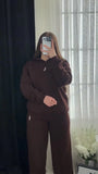 Women's cotton trousers (hoodie + pants)
