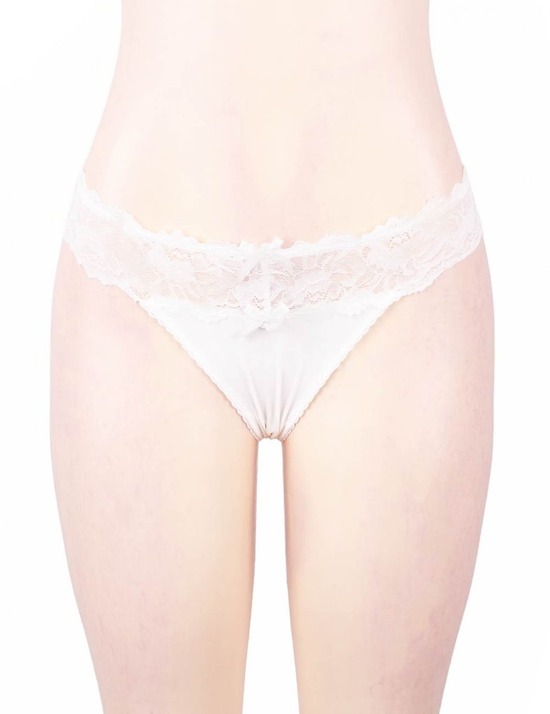 High Quality Burgundy Sexy Floral Lace Panty