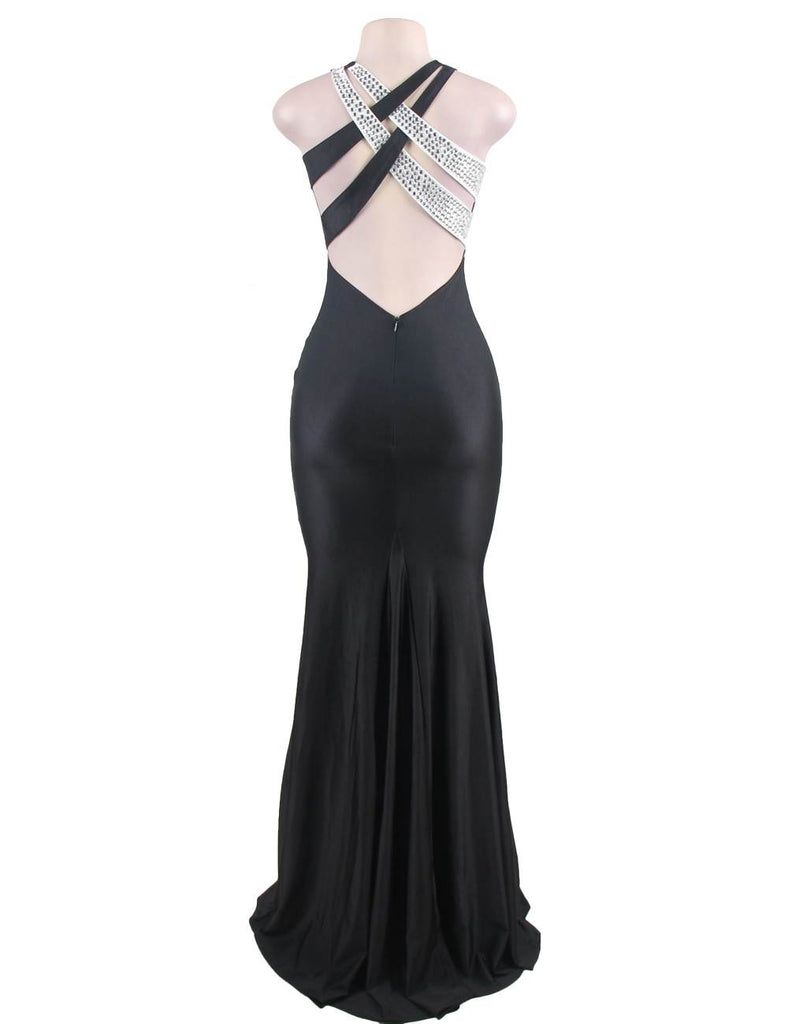 Classic Crisscross Dream Evening Gown