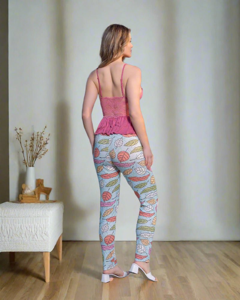 Soft pajamas with an attractive feminine design