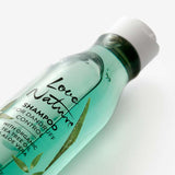 Dandruff control shampoo from Love Nature with tea tree oil extract and organic aloe vera