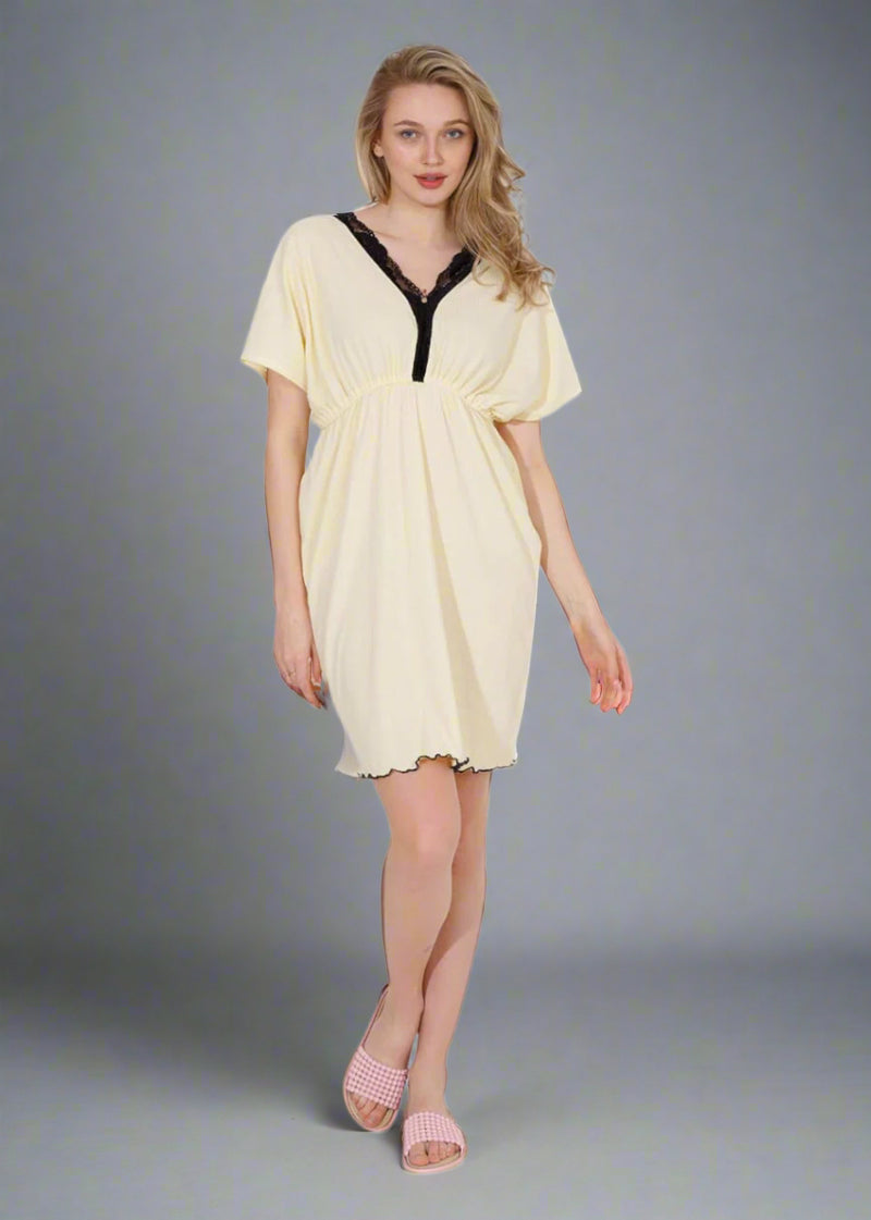 Short Jacquard Lycra Cornish Shirt