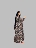 Women's Abaya with Viscose Strap