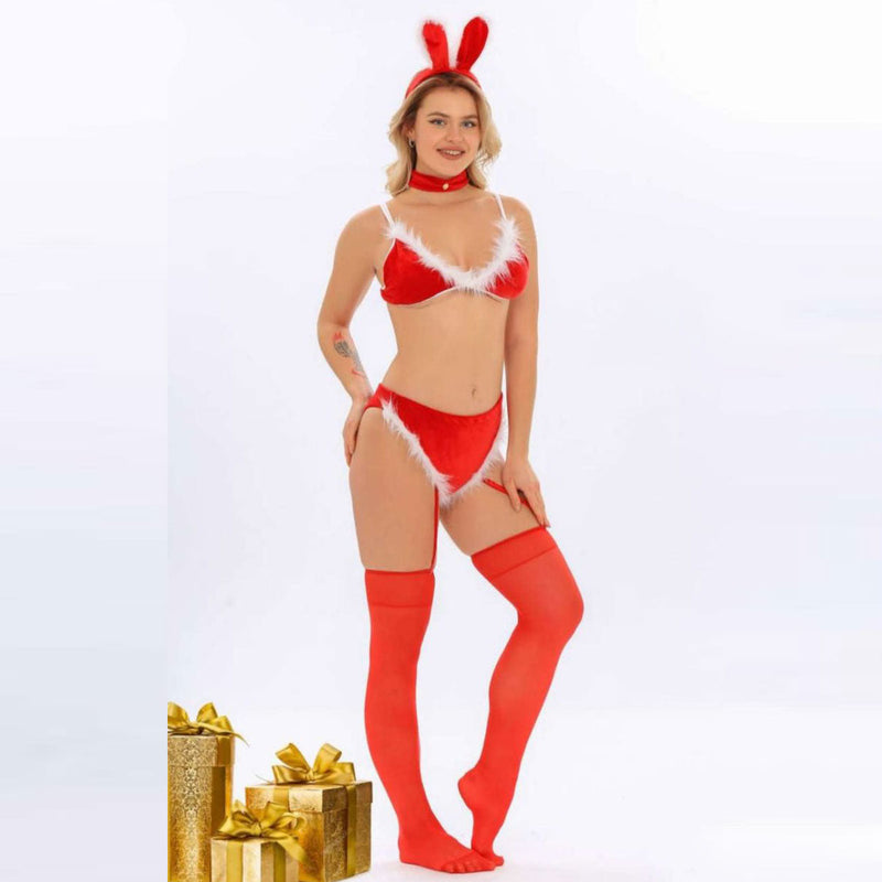 Elegant red Christmas Egypt pieces