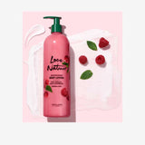 Refreshing body lotion with mint and organic red berries extract