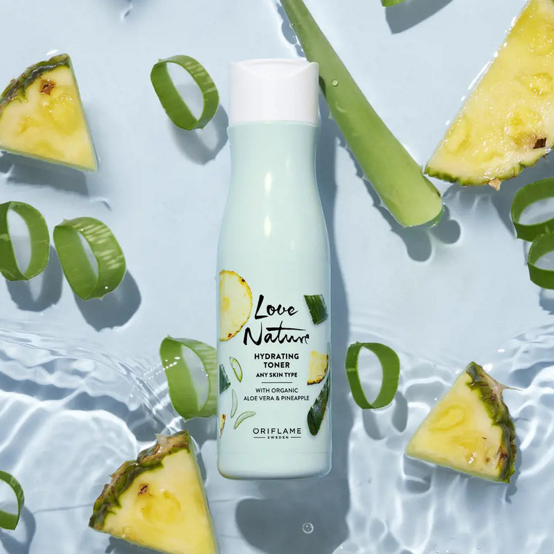 Love Nature Aloe Vera & Pineapple Hydrating Facial Toner