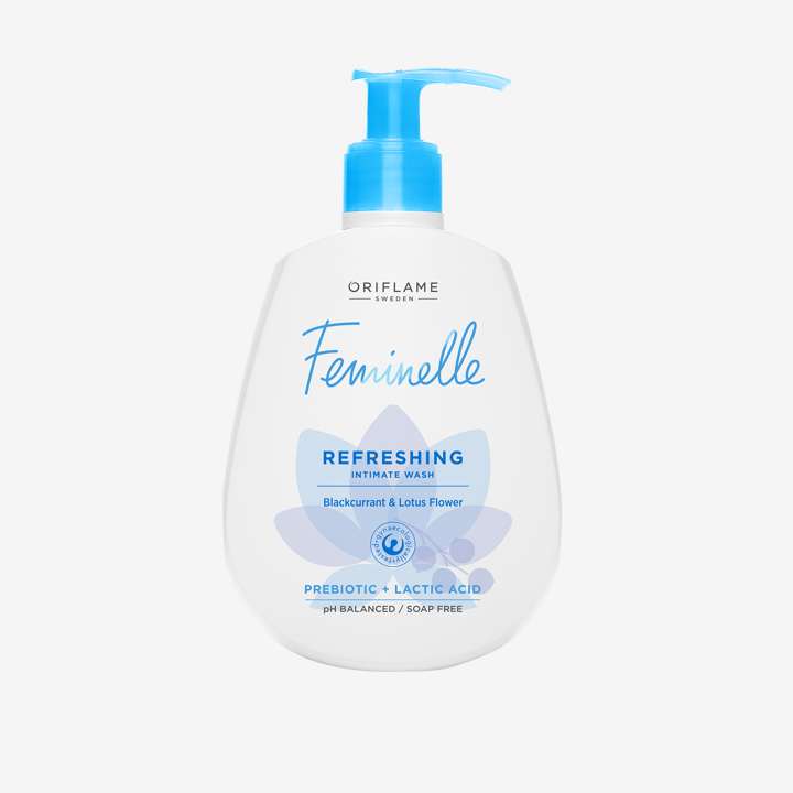Feminyl refreshing wash for sensitive areas with blackberry and lotus flower extracts