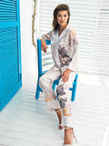 SATIN PAJAMAS SET
