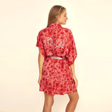 Women Satin Dressing Gown