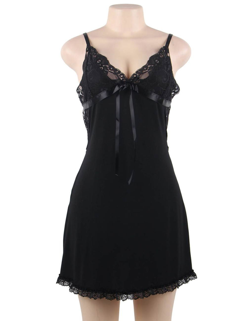 Plus Size Dark Blue & Black & Red Sexy Fashion Cotton High Quality Women Pajama Sets