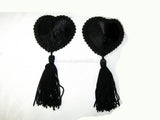 Wholesale Women Black Heart Nipple Covers