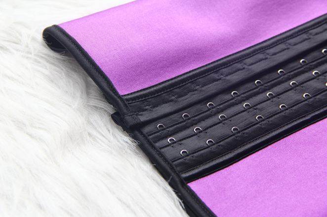 4 Steel Bones Latex Corset Girdle Vest Waist Cincher Body Shaper